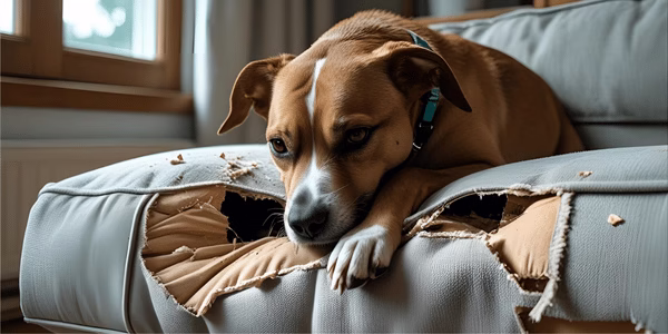Signs of Anxiety in Adopted Shelter Dogs