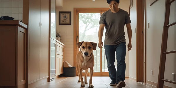 Signs of Anxiety in Adopted Shelter Dogs
