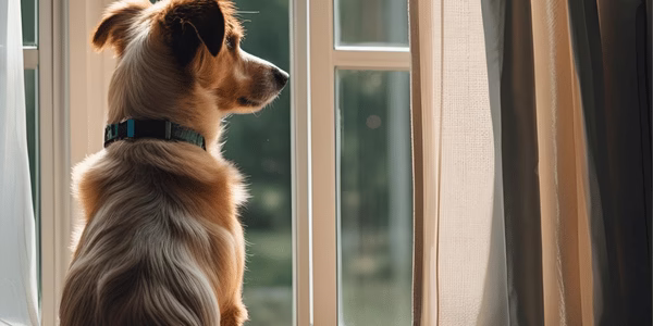 Signs of Anxiety in Adopted Shelter Dogs
