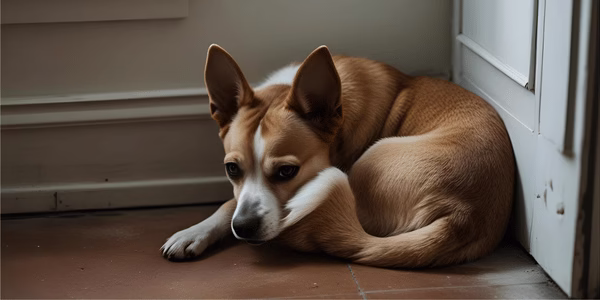Signs of Anxiety in Adopted Shelter Dogs